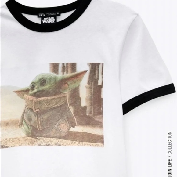 Zara Tops Zara Yoda Star Wars Tshirt Poshmark